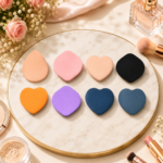 mini finger powder puff